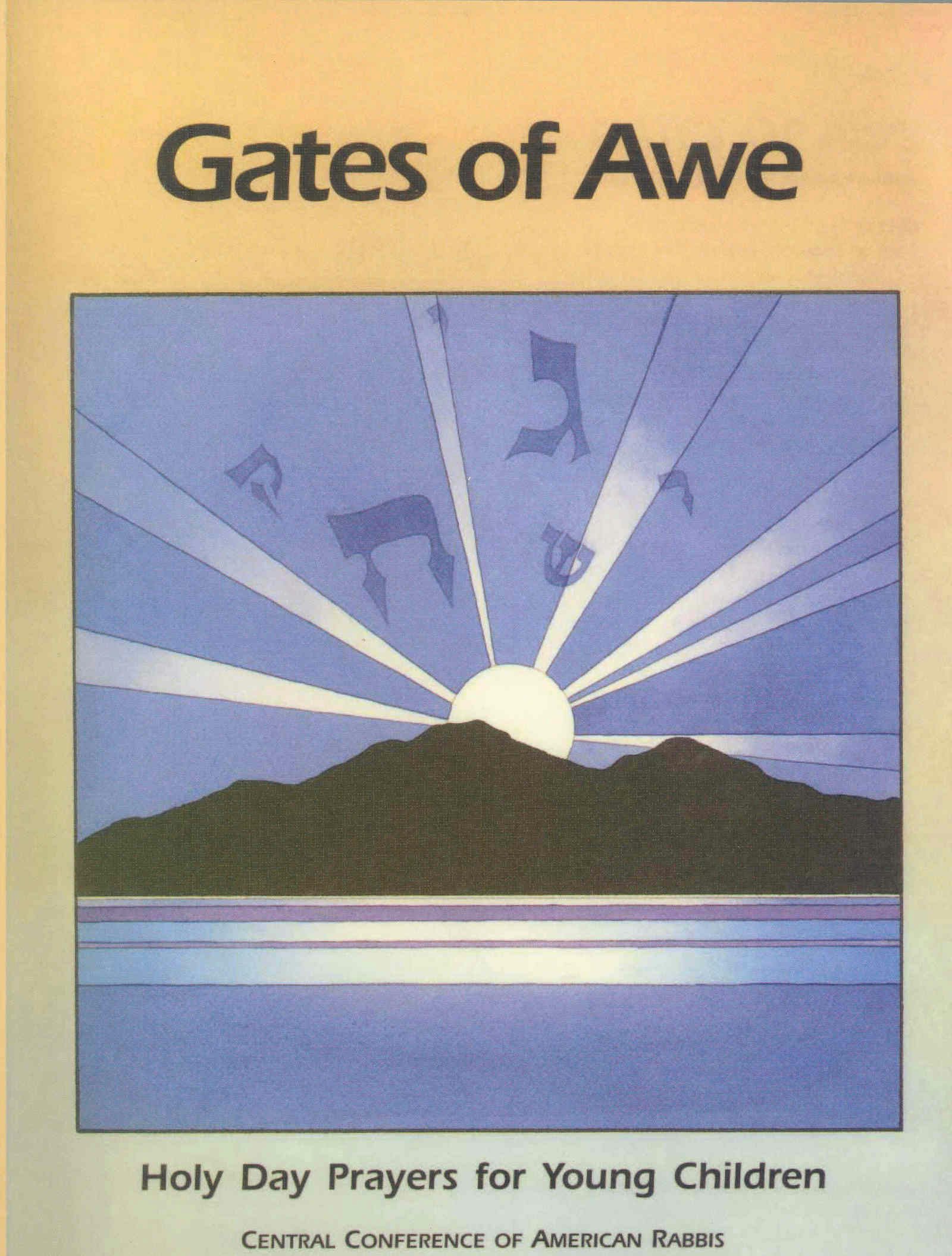 Cover of 'Gates of Awe' by Howard Bogot, Robert Orkand and Joyce Orkand 