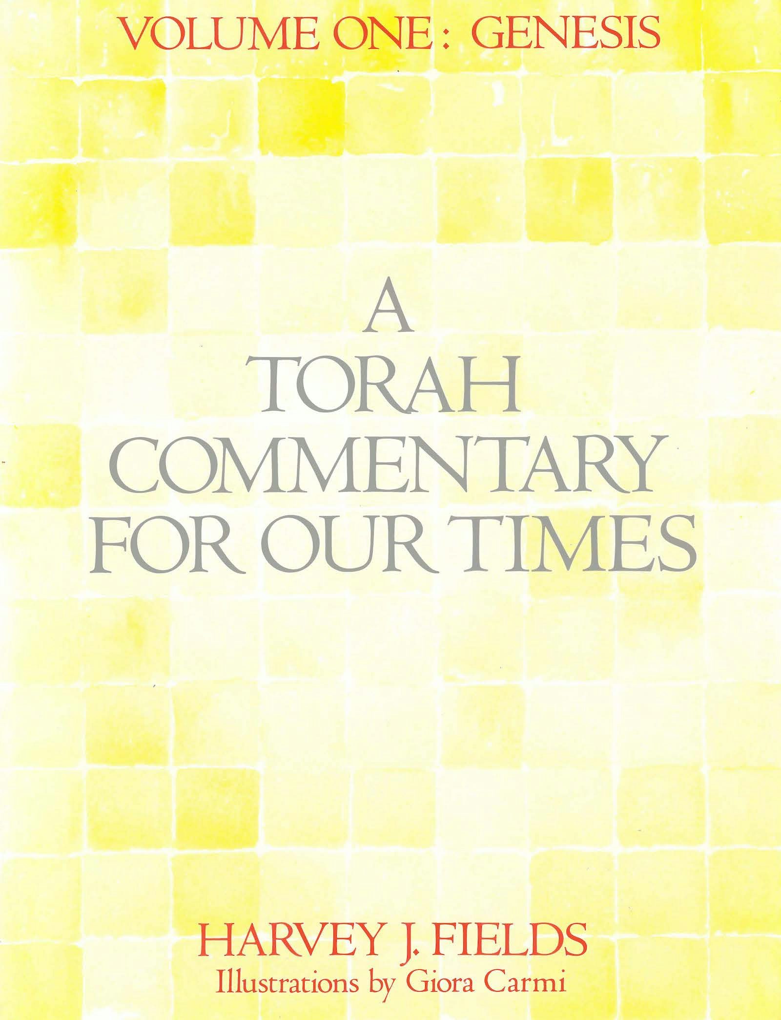 Cover of 'A Torah Commentary for Our Times: Volume I' 