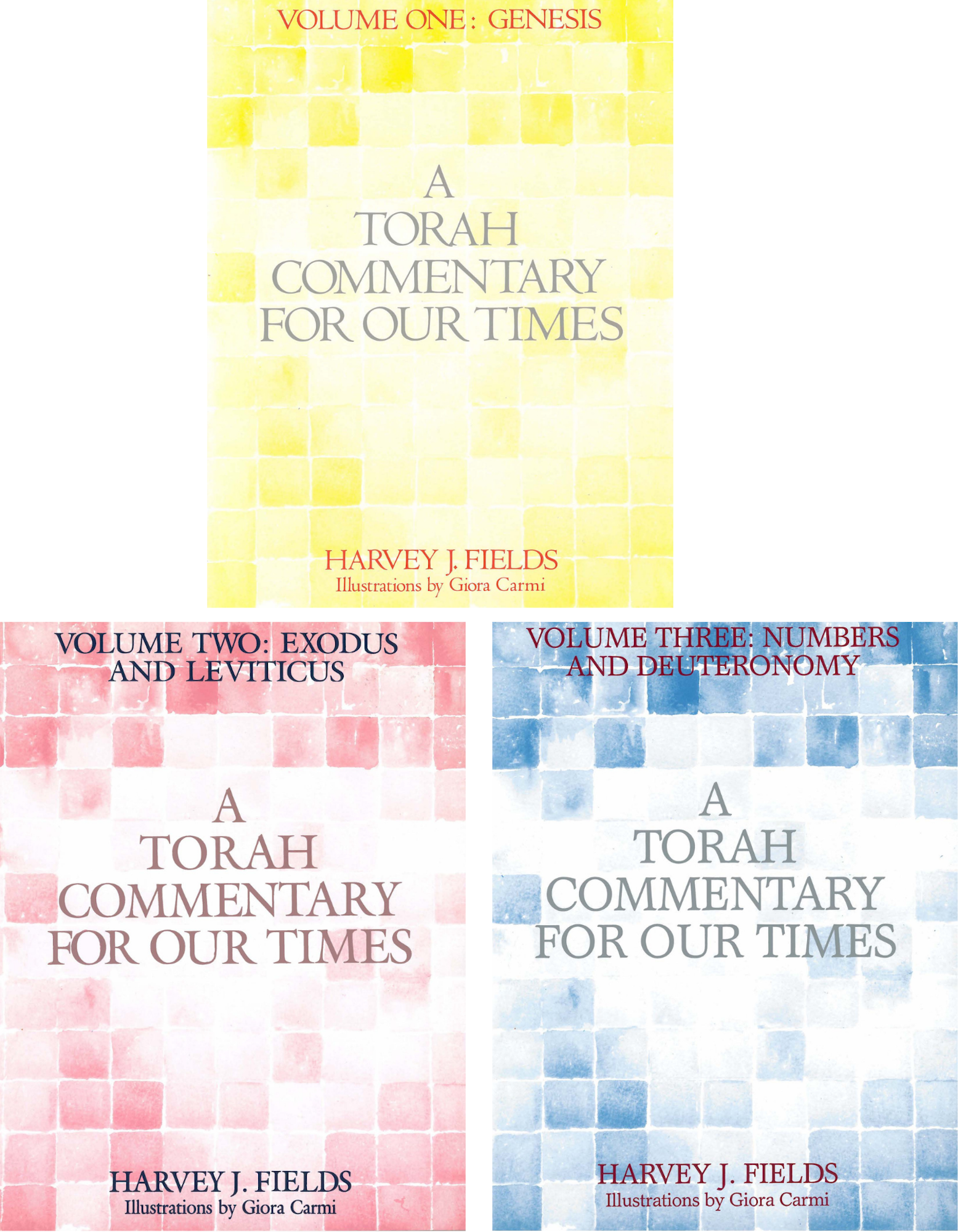 Cover of 'A Torah Commentary for Our Times: Three-Volume Set' 