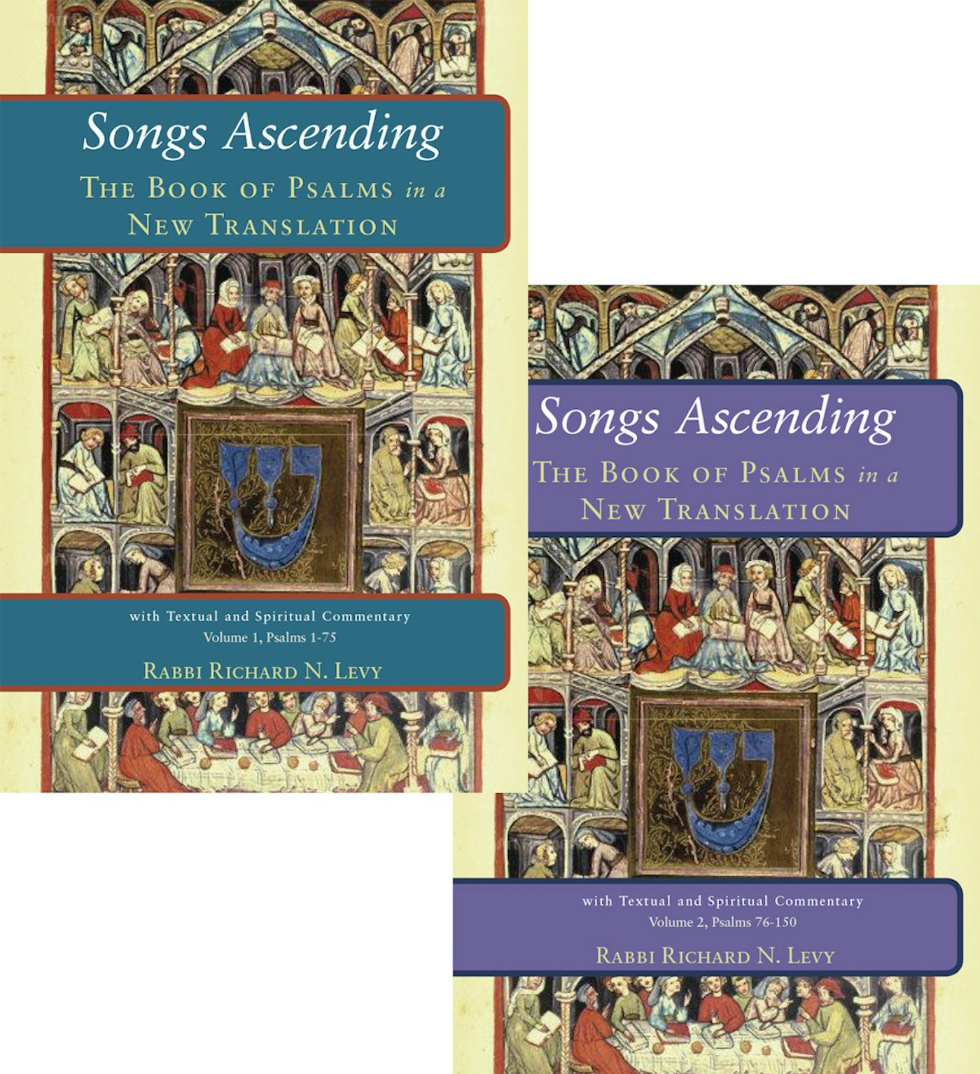 Cover of 'Songs Ascending' by Rabbi Richard N. Levy 