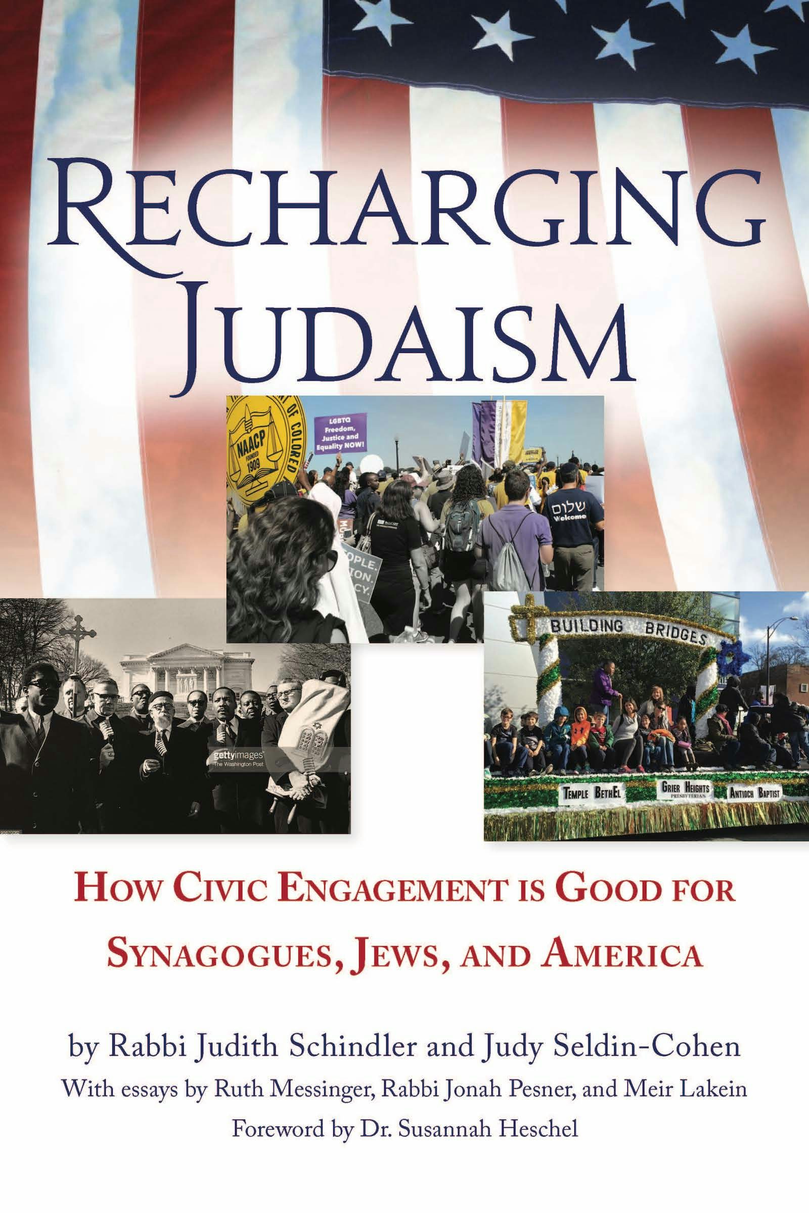 Cover of 'Recharging Judaism' by Rabbi Judith Schindler and Judy Seldin-Cohen 