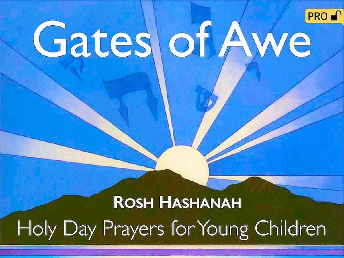 Cover of 'Gates of Awe - Visual Tfilah (Rosh HaShanah) Pro' by Howard Bogot, Robert Orkand, Joyce Orkand and Neil Waldman 
