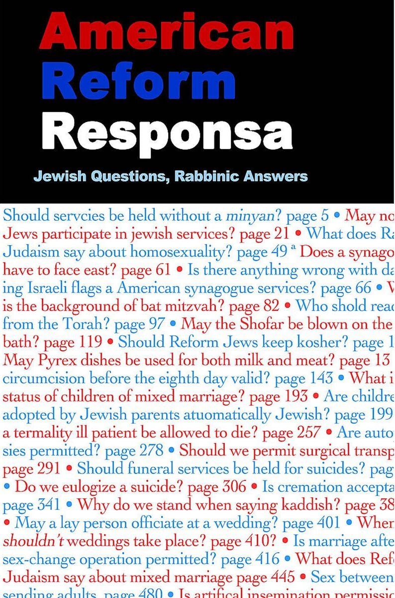 Cover of 'American Reform Responsa - PDF Electronic Version' by Walter Jacob 