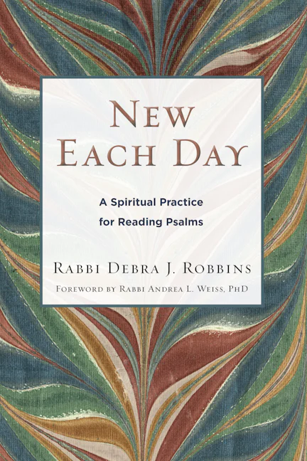 Cover of 'New Each Day' by Rabbi Debra J. Robbins 