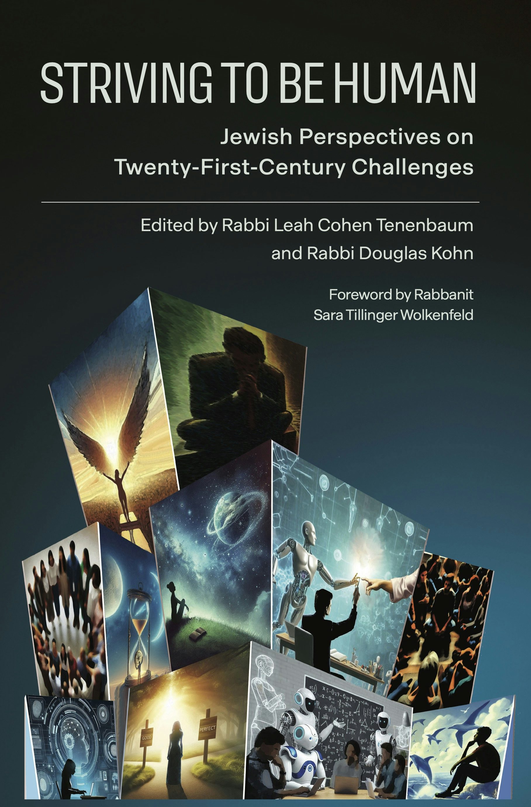 Cover of 'Striving to Be Human' by Leah Cohen Tenenbaum and Douglas Kohn 