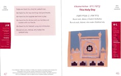 Mishkan T'filah for Children - interior image